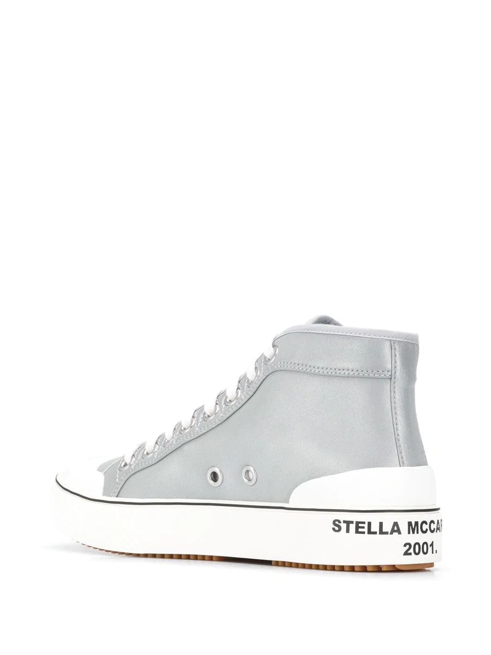 high-top lace-up sneakers - 3