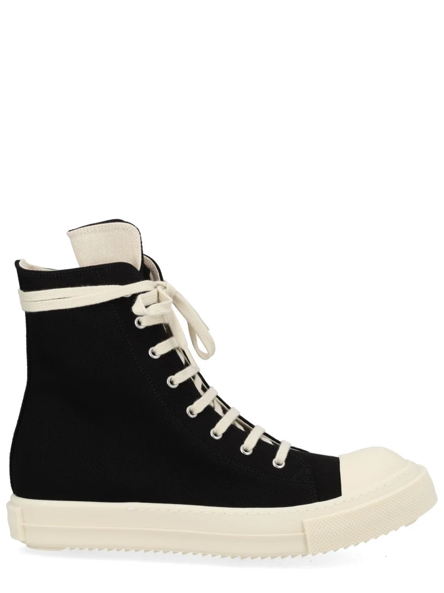 Rick Owens Drkshdw Men High Denim Sneaker - 1