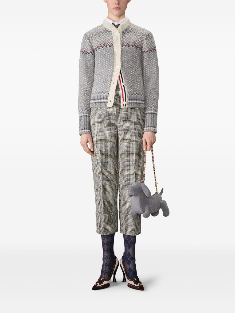 fair isle-knit cardigan - 2