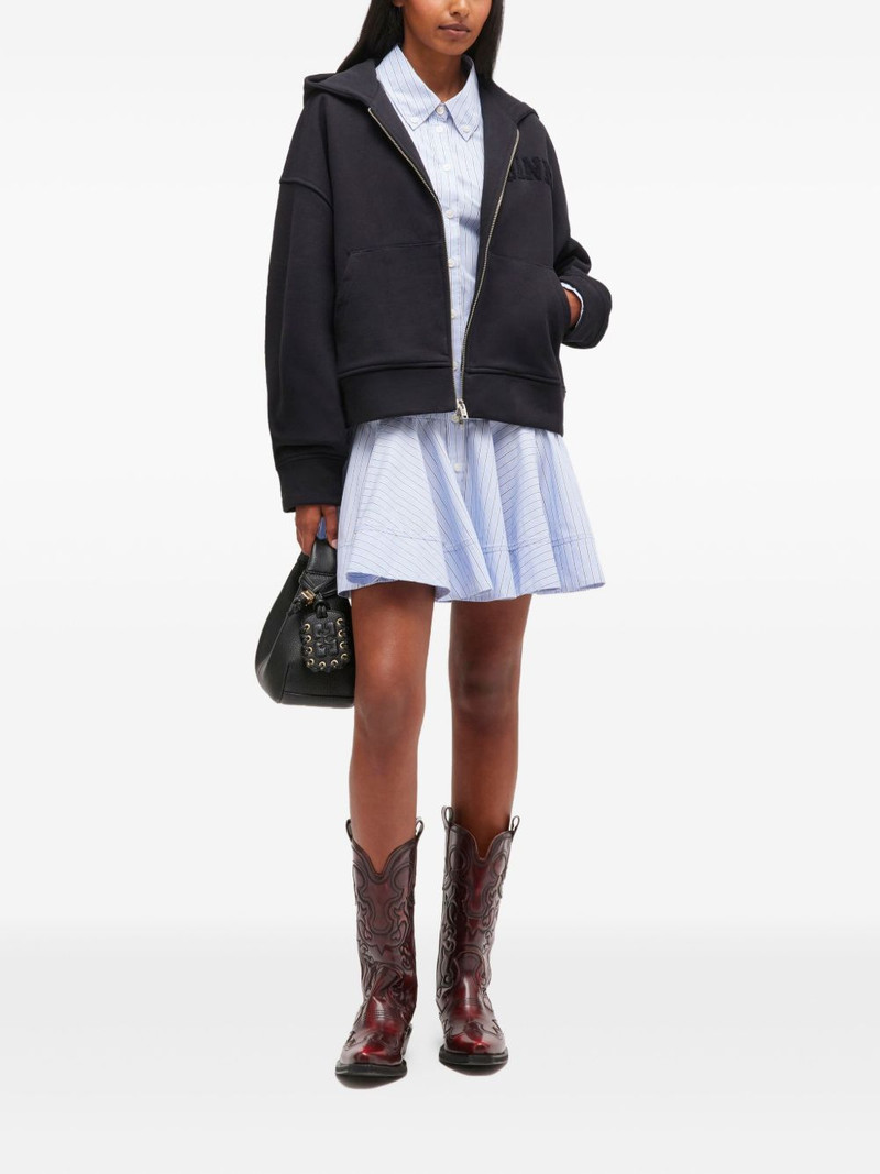 GANNI zip-up hoodie outlook