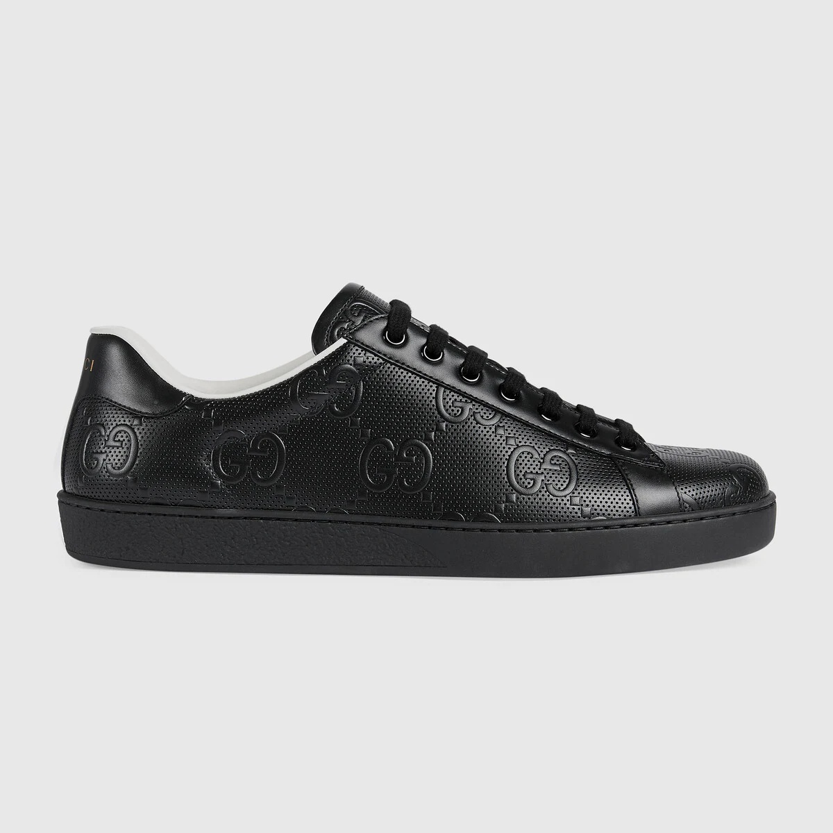 Men's Ace GG embossed sneaker - 1