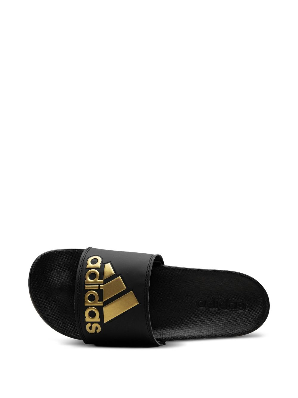 Adilette Comfort "Core Black Gold Metallic" slides - 3