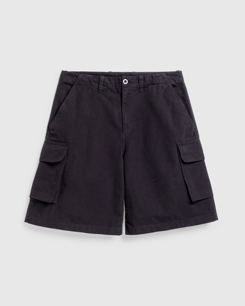 Our Legacy – Mount Shorts Black Canvas 1