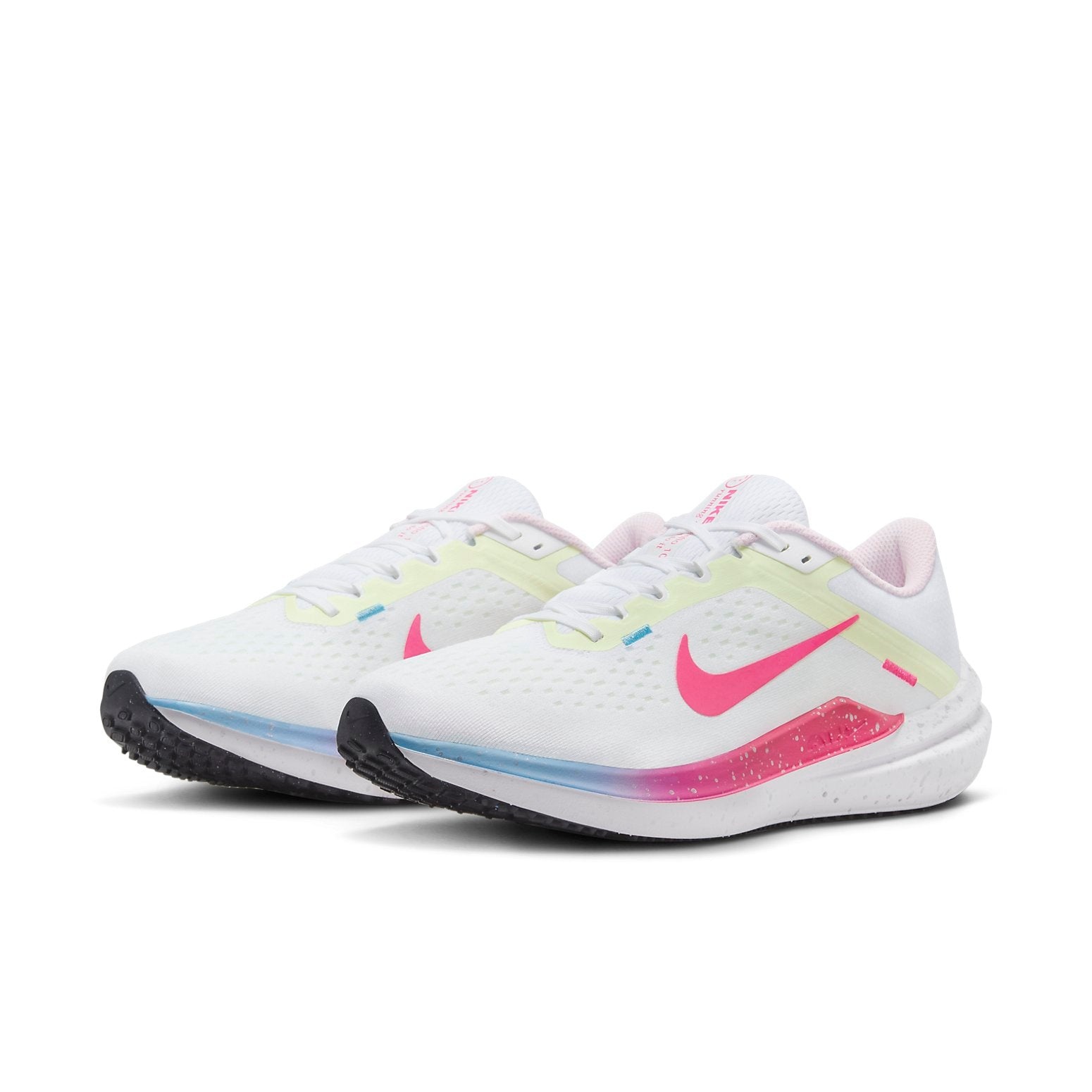 (WMNS) Nike Air Winflo 10 'White Hyper Pink Volt' FZ3973-100 - 3