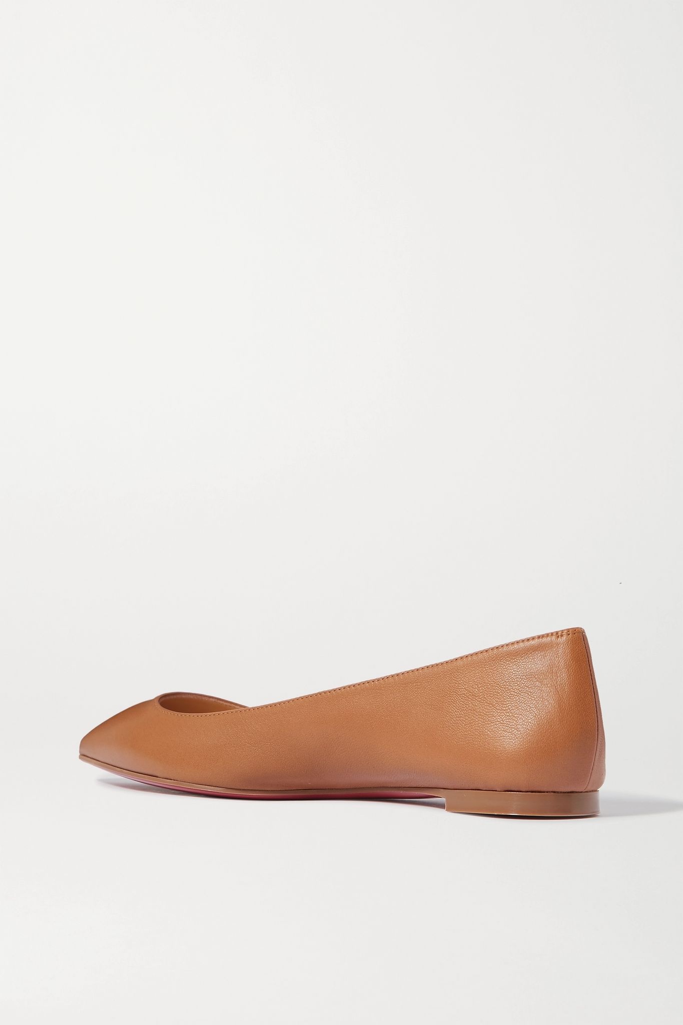 Ballalla leather point-toe flats - 4