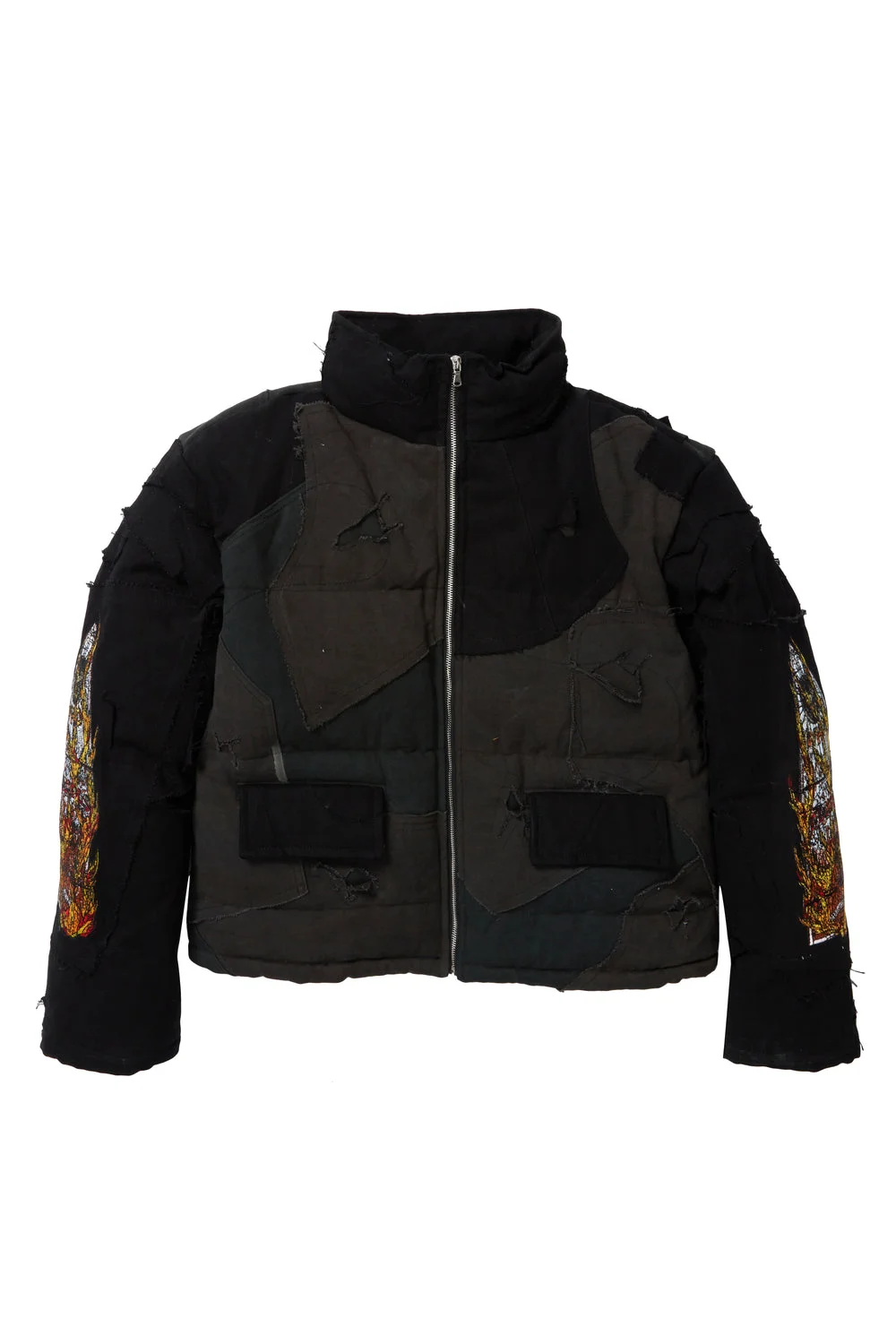 UPCYCLED PARKA COAL - 1