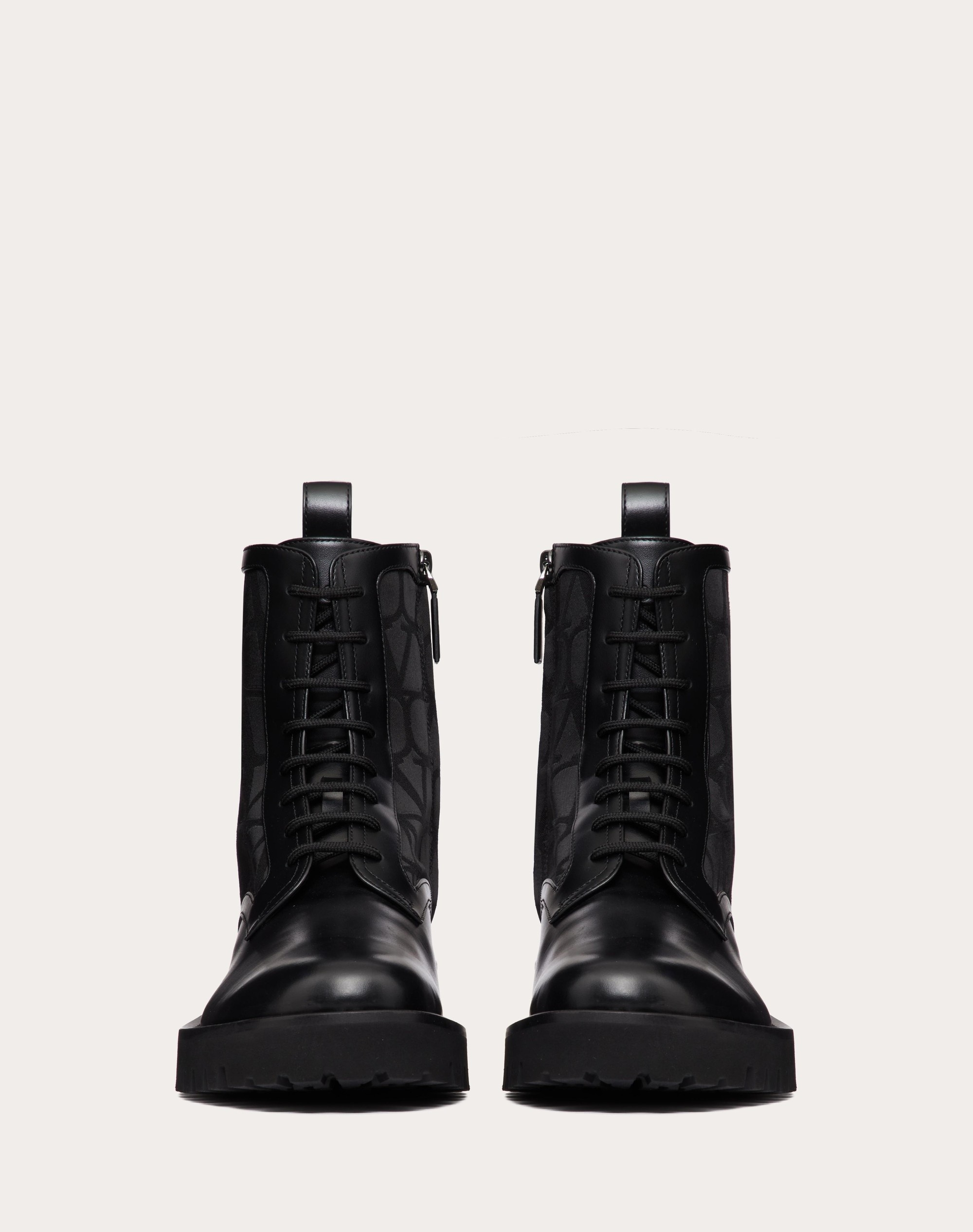 TOILE ICONOGRAPHE COMBAT BOOT IN TOILE ICONOGRAPHE TECHNICAL FABRIC AND CALFSKIN - 4