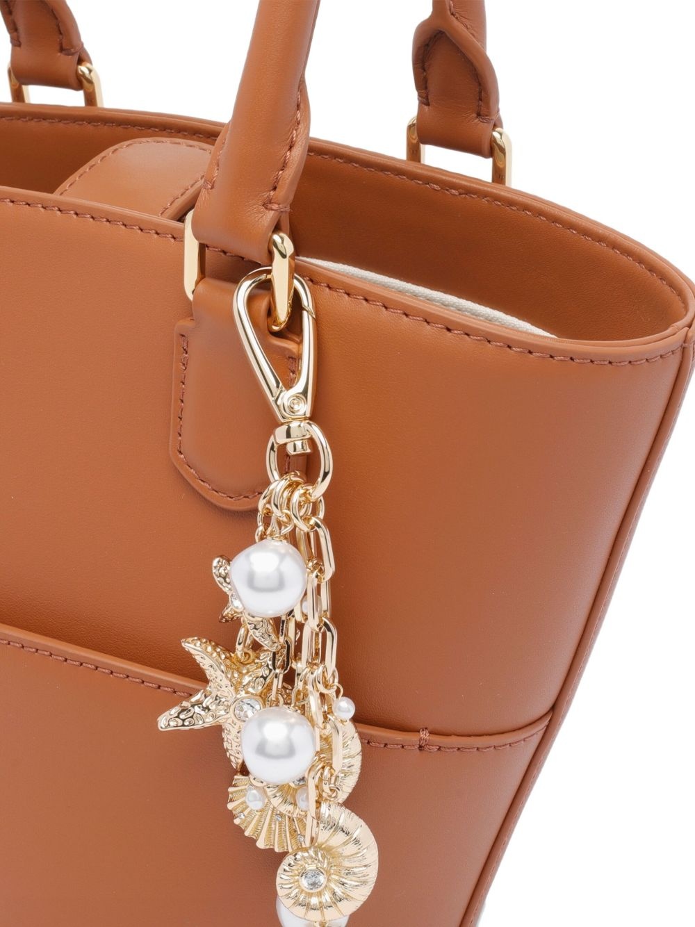 small leather bucket bag - 4