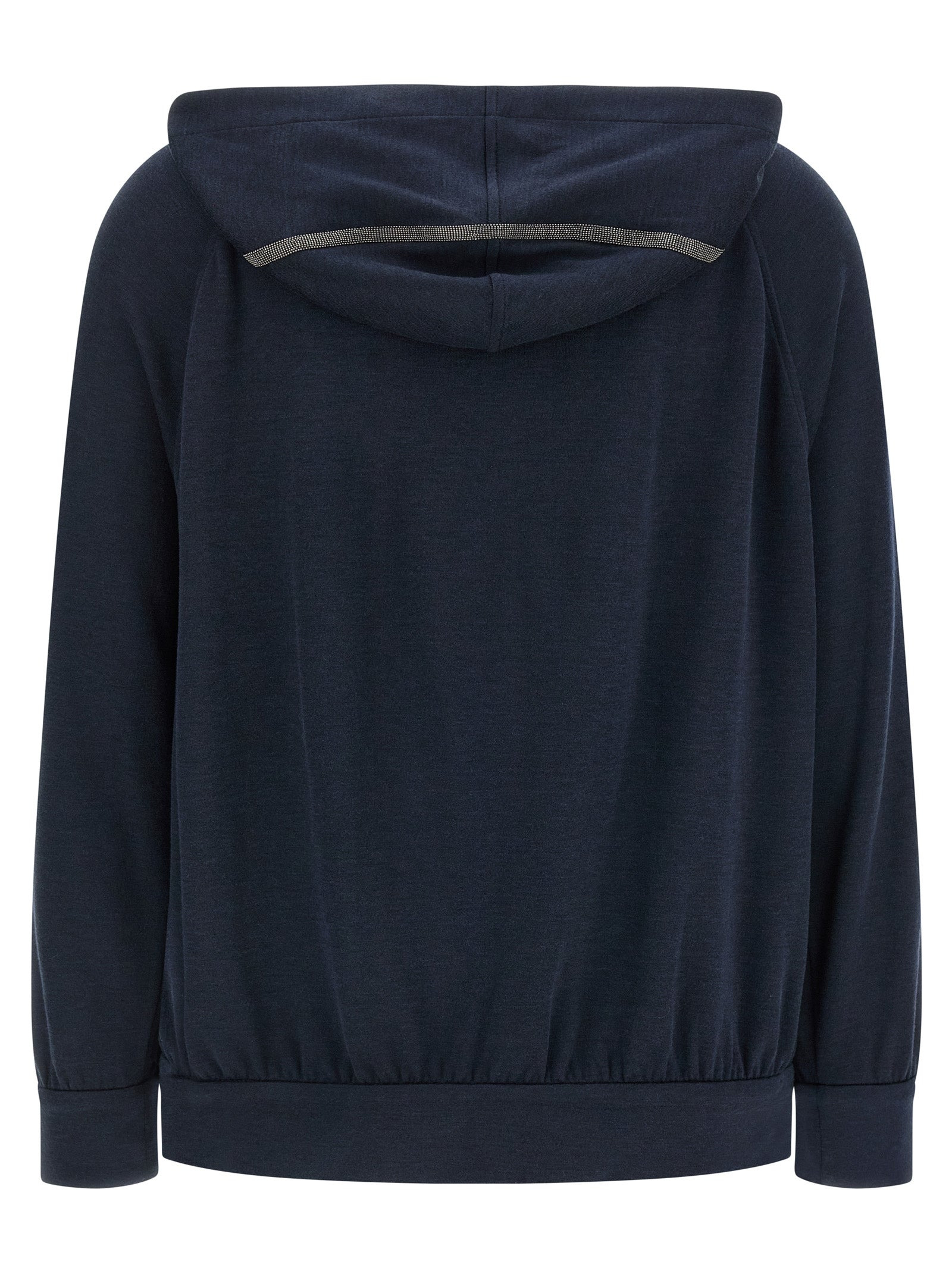 Monile Hoodie Sweatshirt Blue - 2