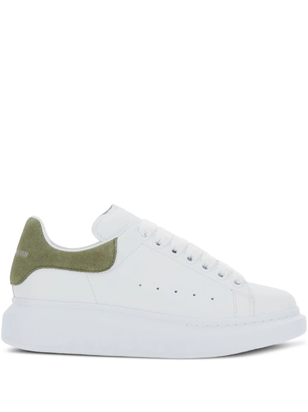 perforated-detail sneakers - 1