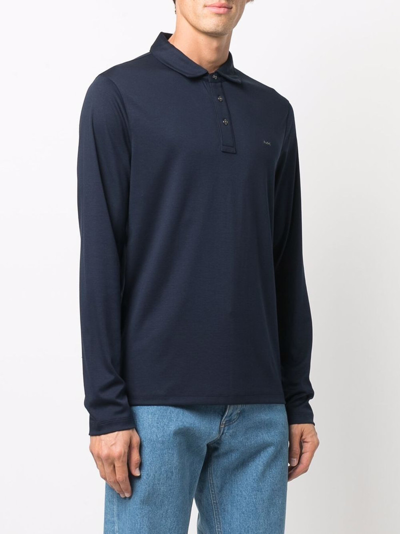 embroidered-logo polo shirt 3