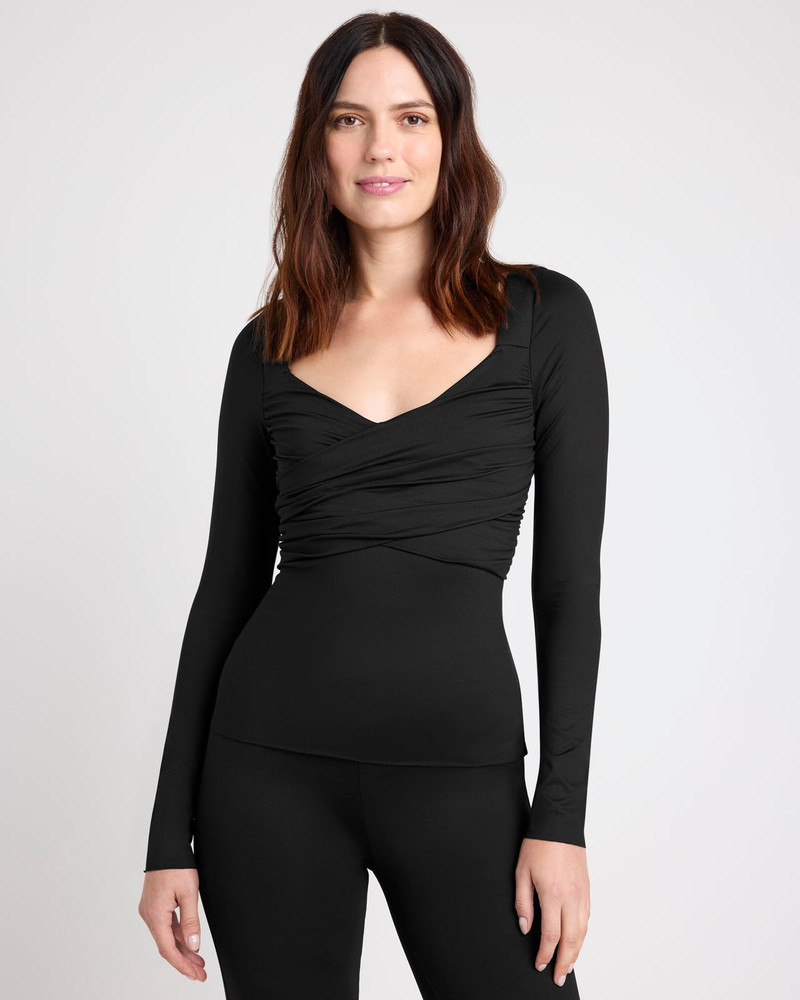 Stretch Nylon LYR Twist Top 4