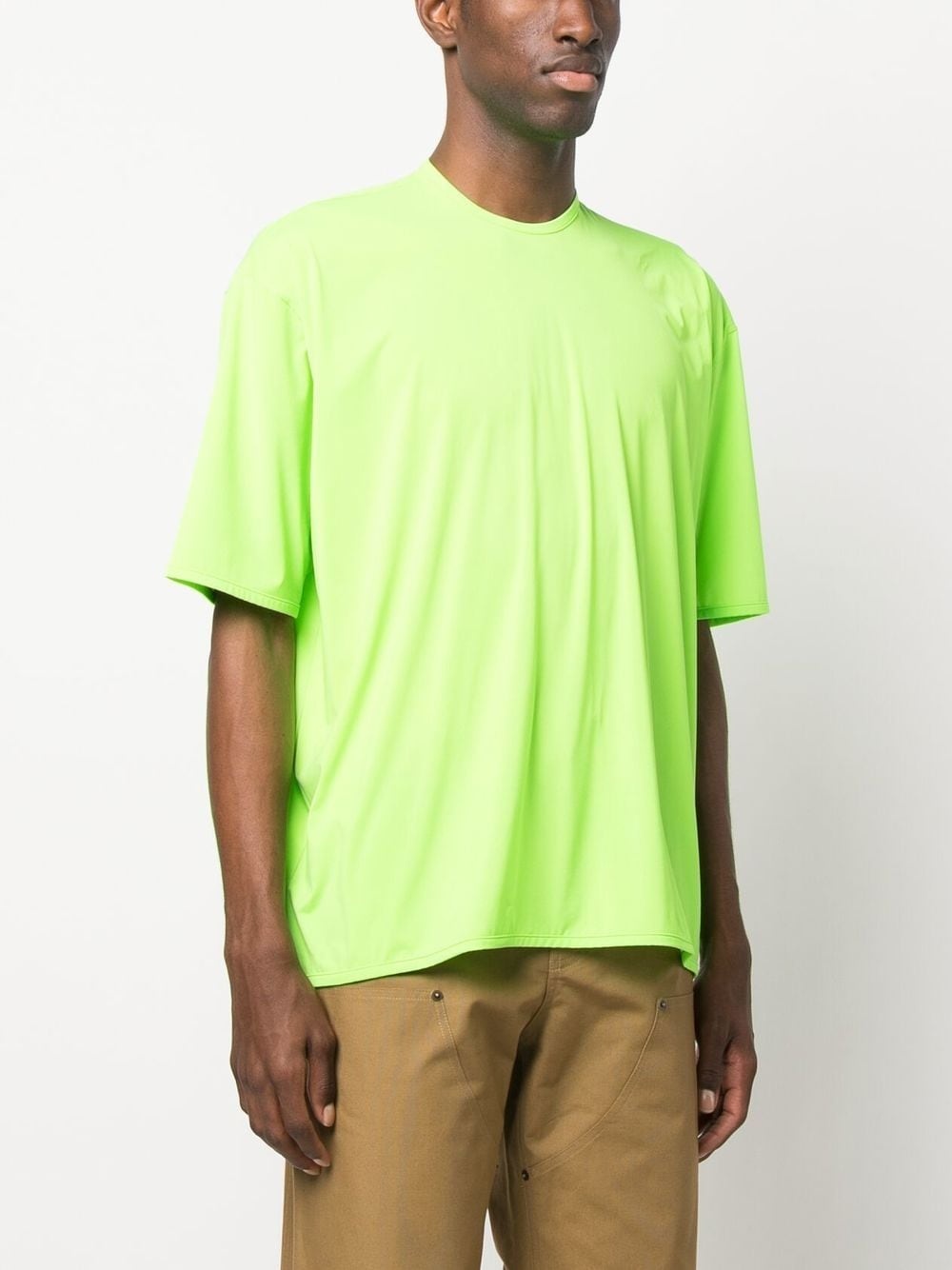 slogan-print jersey T-shirt - 3