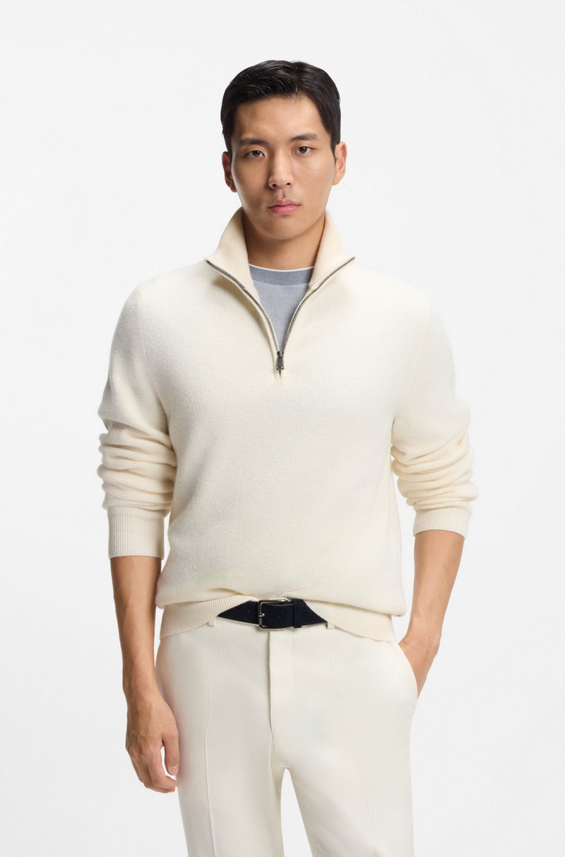 ALPACA-WOOL SWEATER WITH ZIP NECK 2