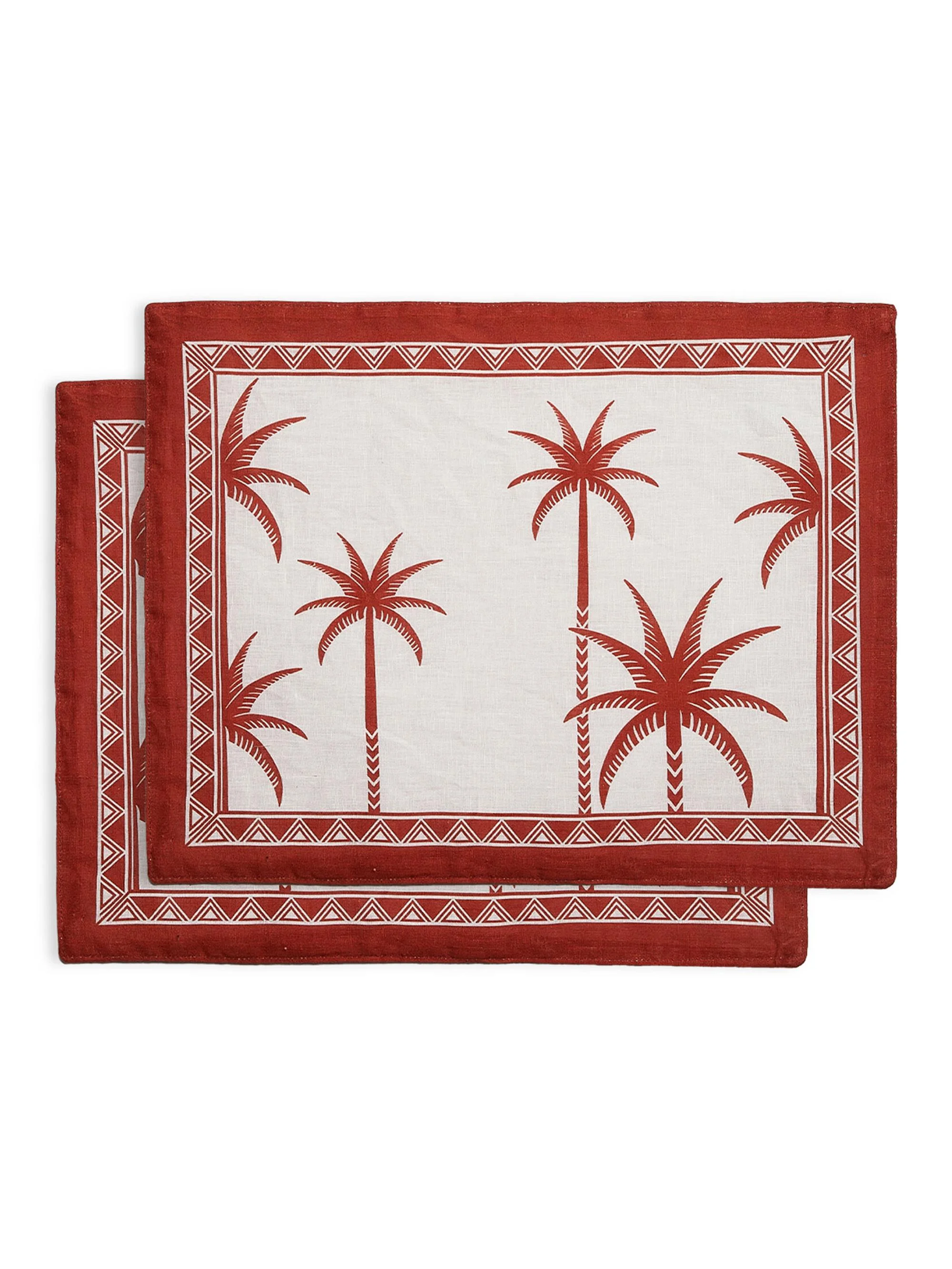 Placemat Set of 2 - Date Palms - 1
