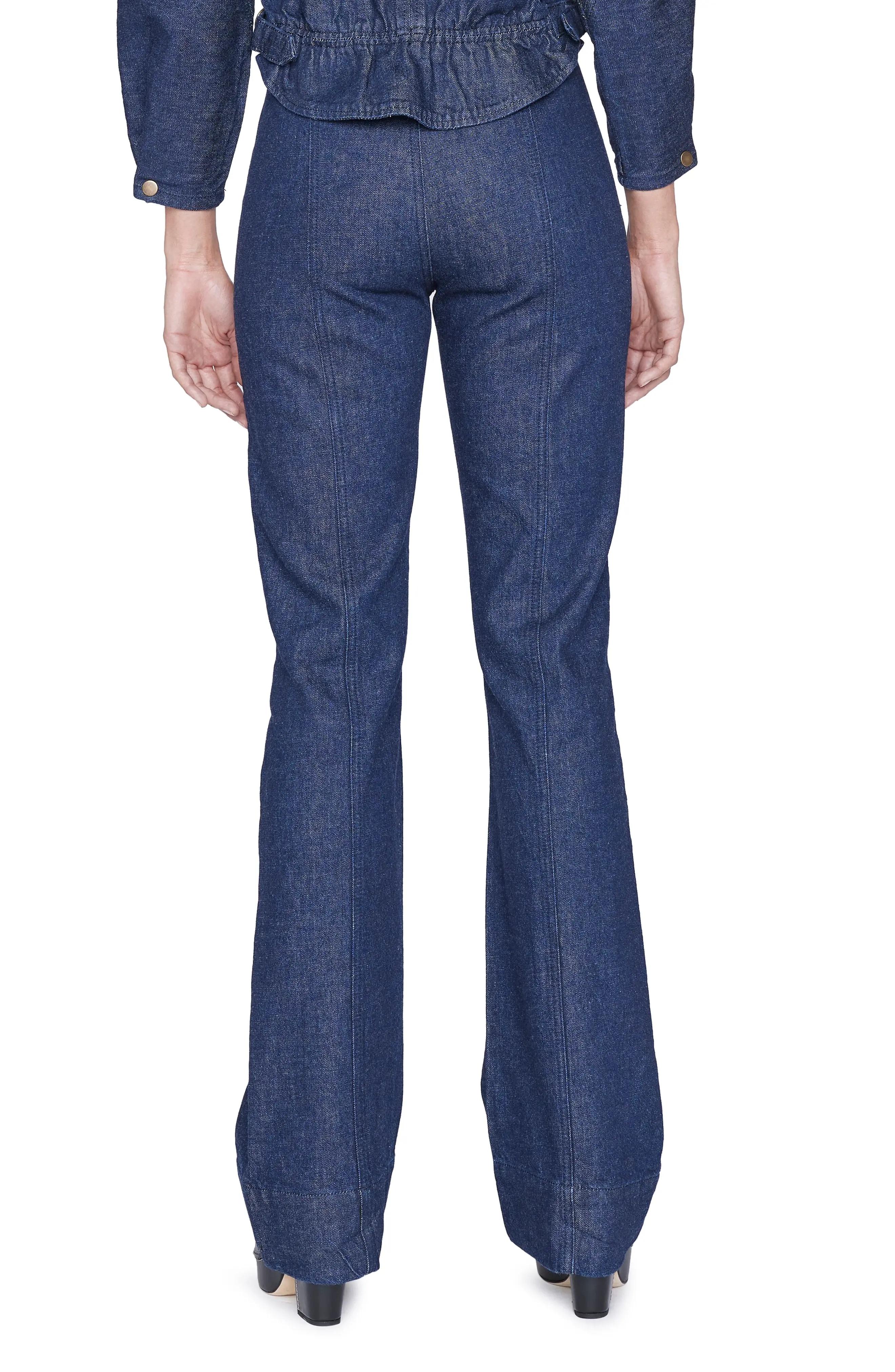 Seamed Bootcut Jeans - 2