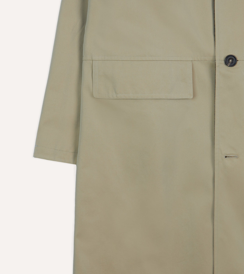 Reversible Cotton–Tweed Raglan Mac 6