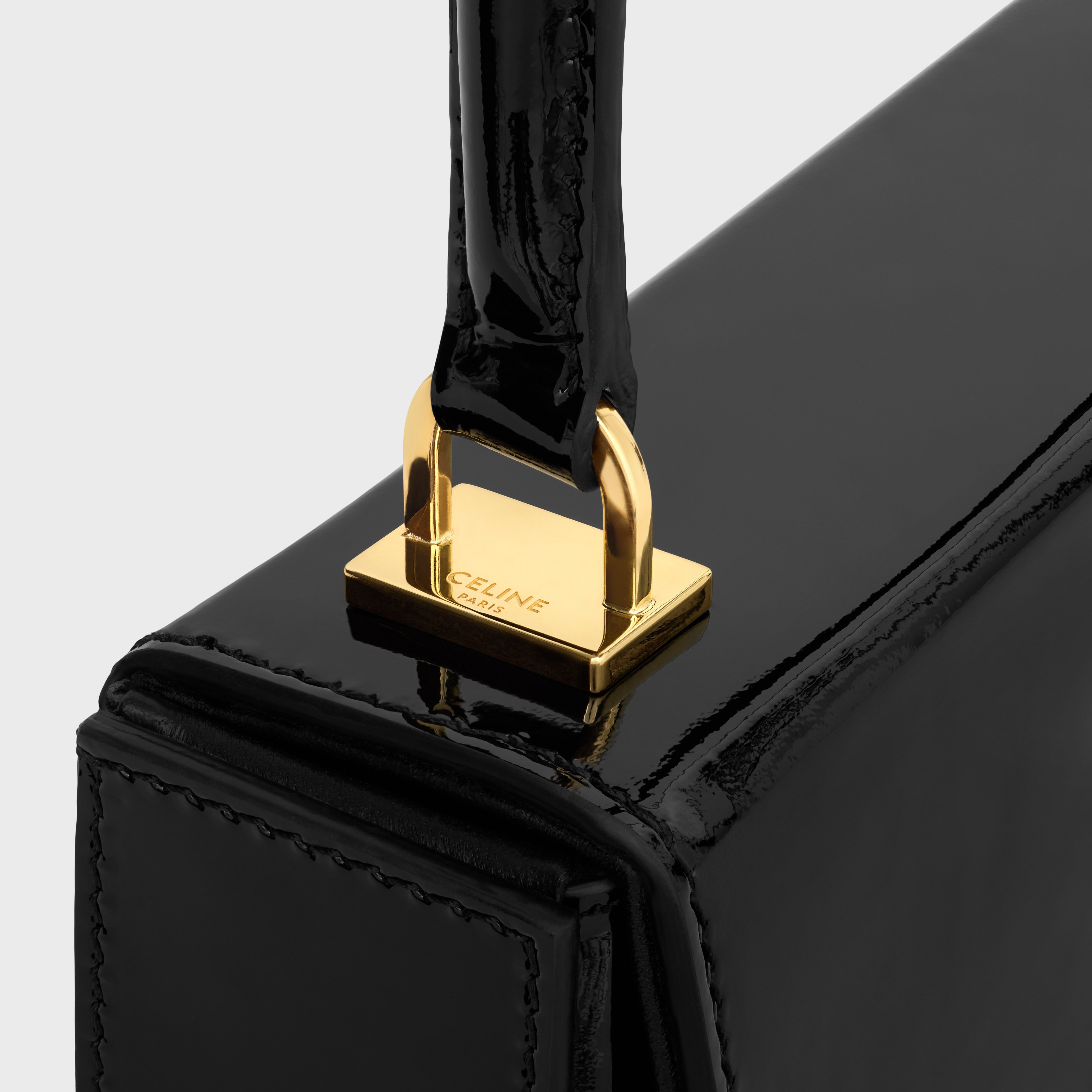 SMALL BOX BLANDINE in PATENT CALFSKIN - 5