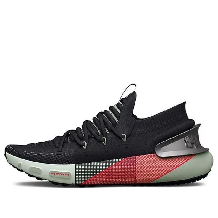 (WMNS) Under Armour HOVR Phantom 3 'Metallic - Black Green Red' 3025521-001 - 1