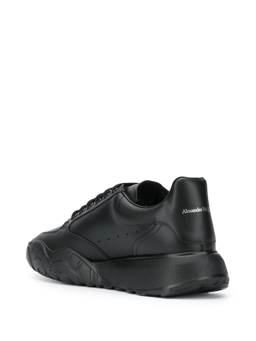 Court leather low-top sneakers - 3