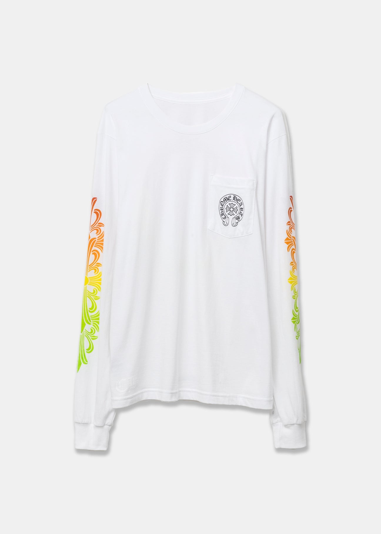 White CH Gradient  LongSleeves - 1