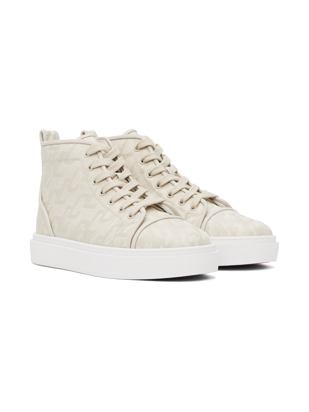 Beige Adolon Sneakers - 4