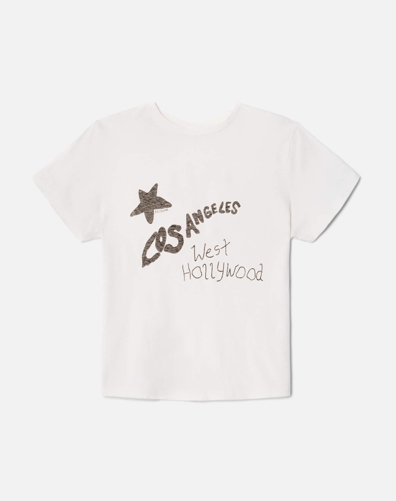 Classic Tee LA WeHo - Vintage White 1