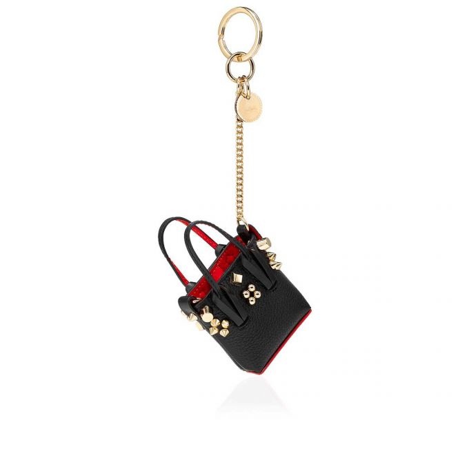Cabata N/S Keyring Case For Airpods BLACK/GOLD - 5