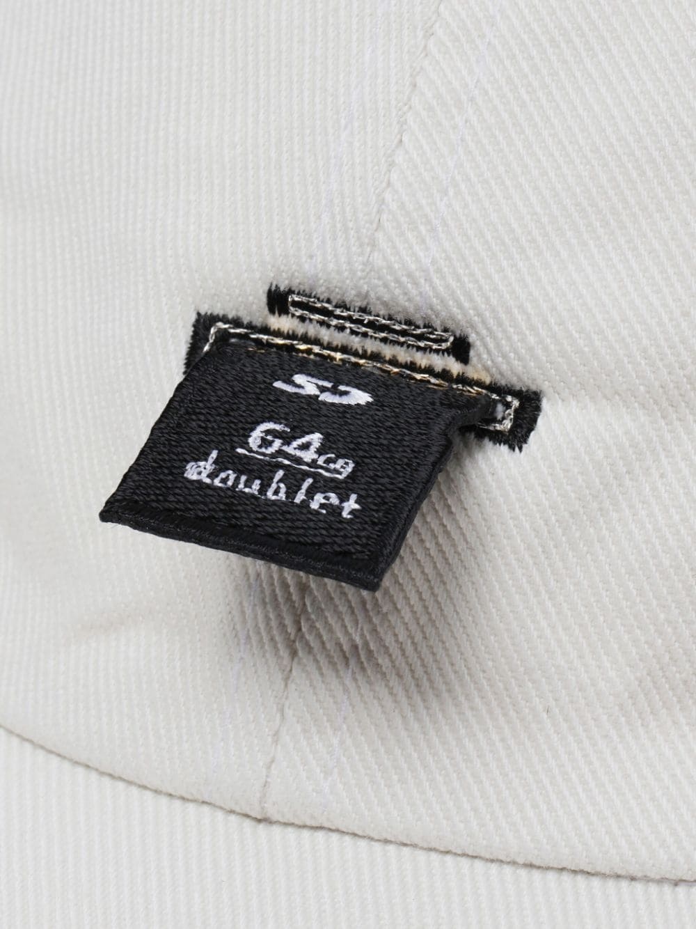 appliquÃ©-detail corduroy cap - 4