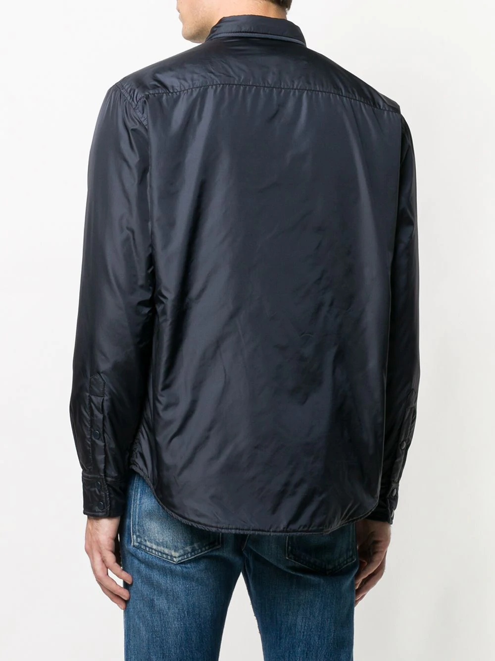 shirt style wind-breaker jacket - 4