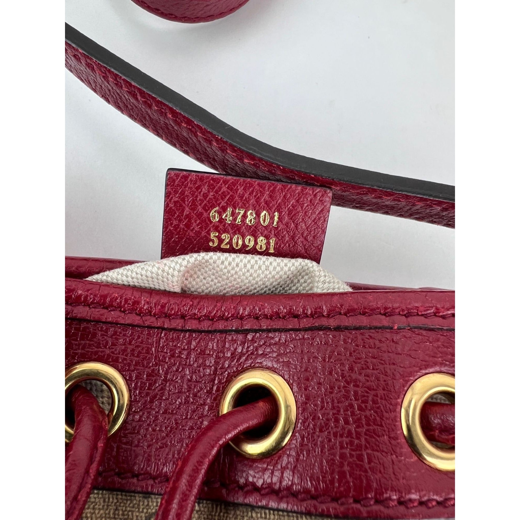 Gucci X Doraemon Vintage GG Supreme Mini Bucket Bag - 5
