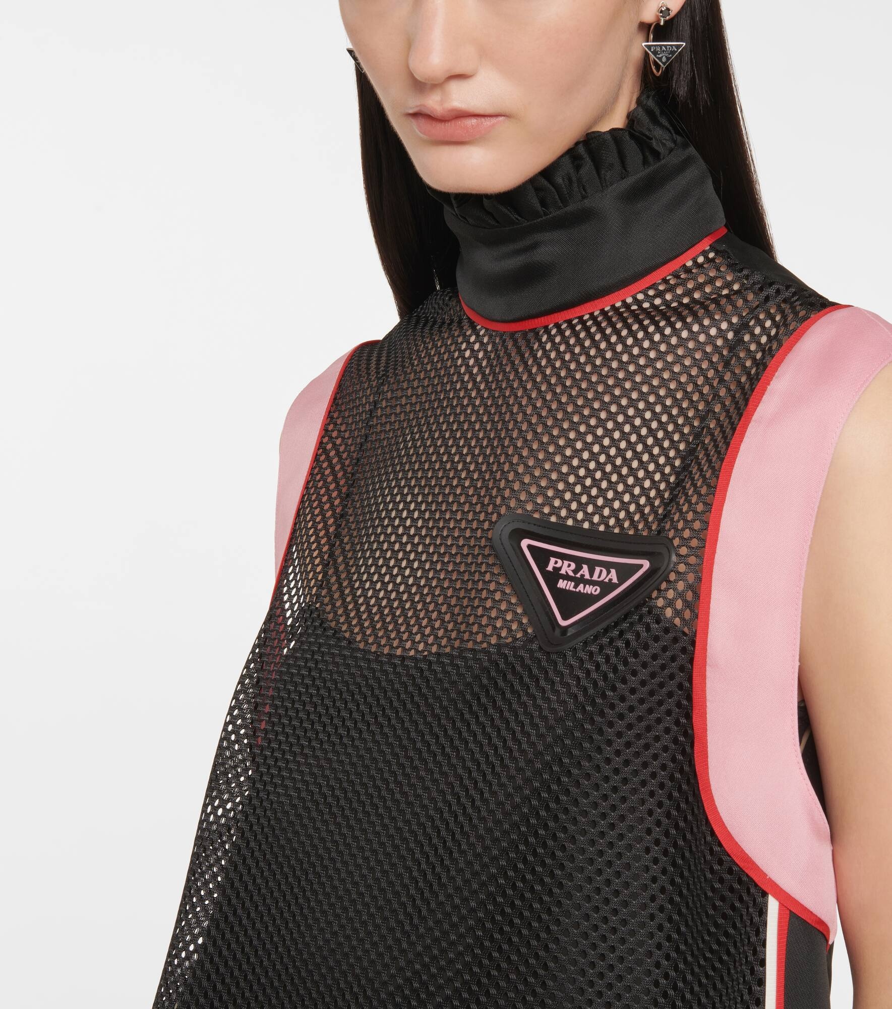 Mesh midi dress - 4