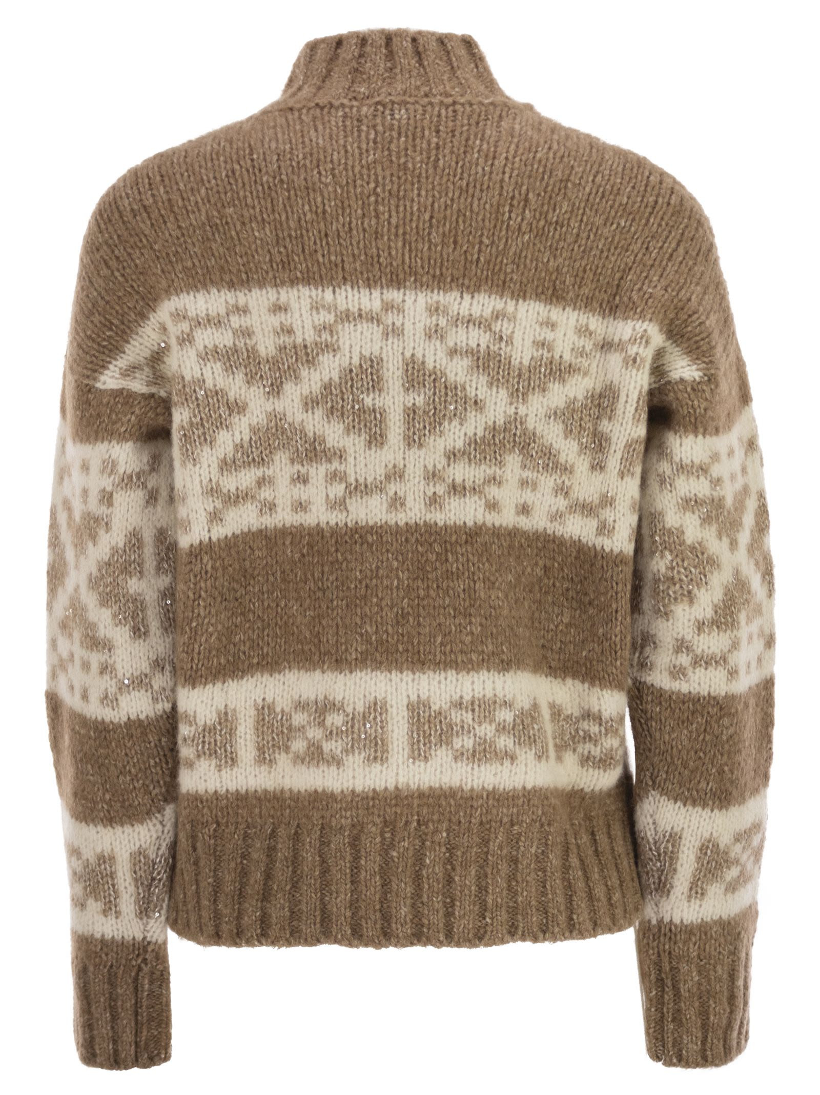 PESERICO - Peserico Women Alpaca, Cotton And Wool Knitwear - 2