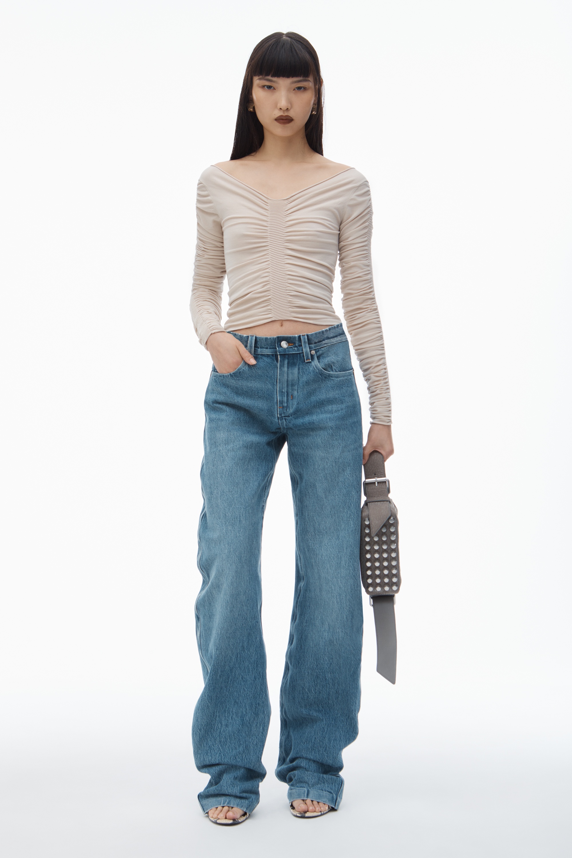 Ruched Pullover - 6