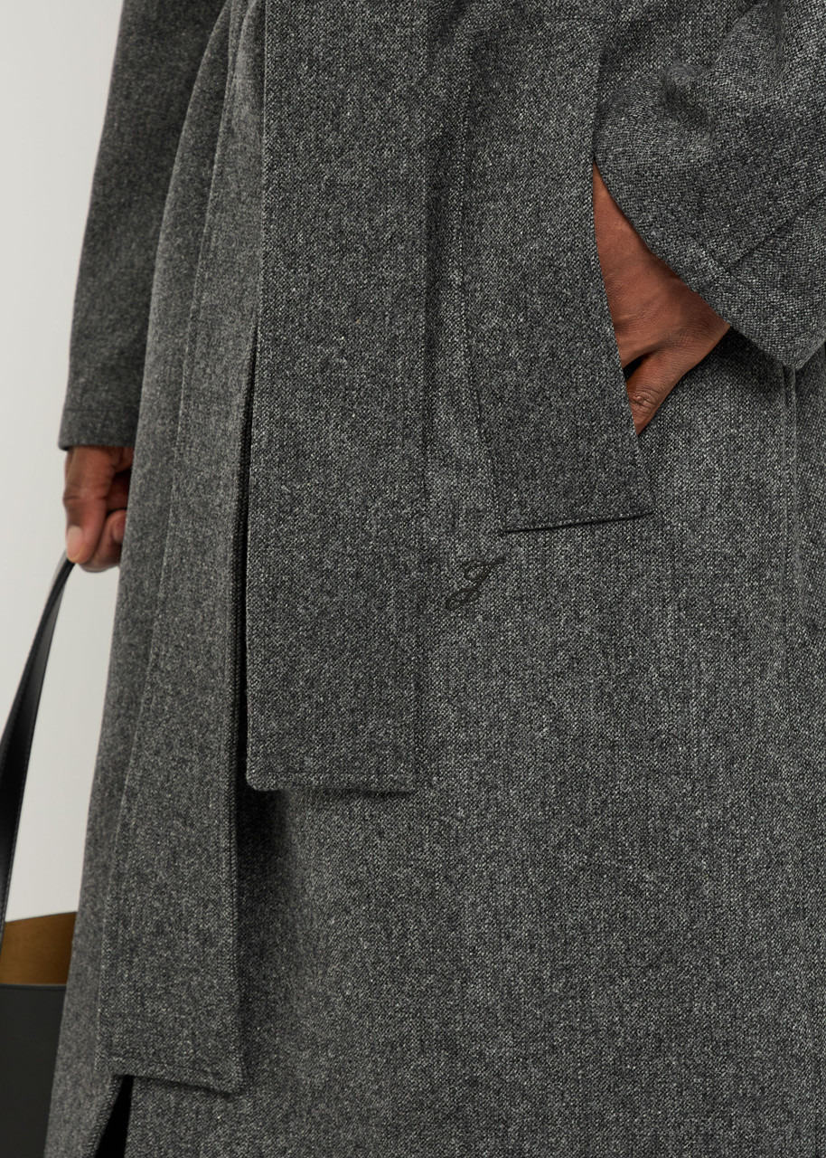 Jacquemus Le Manteau Citta Belted Wool-blend Trench Coat - 5