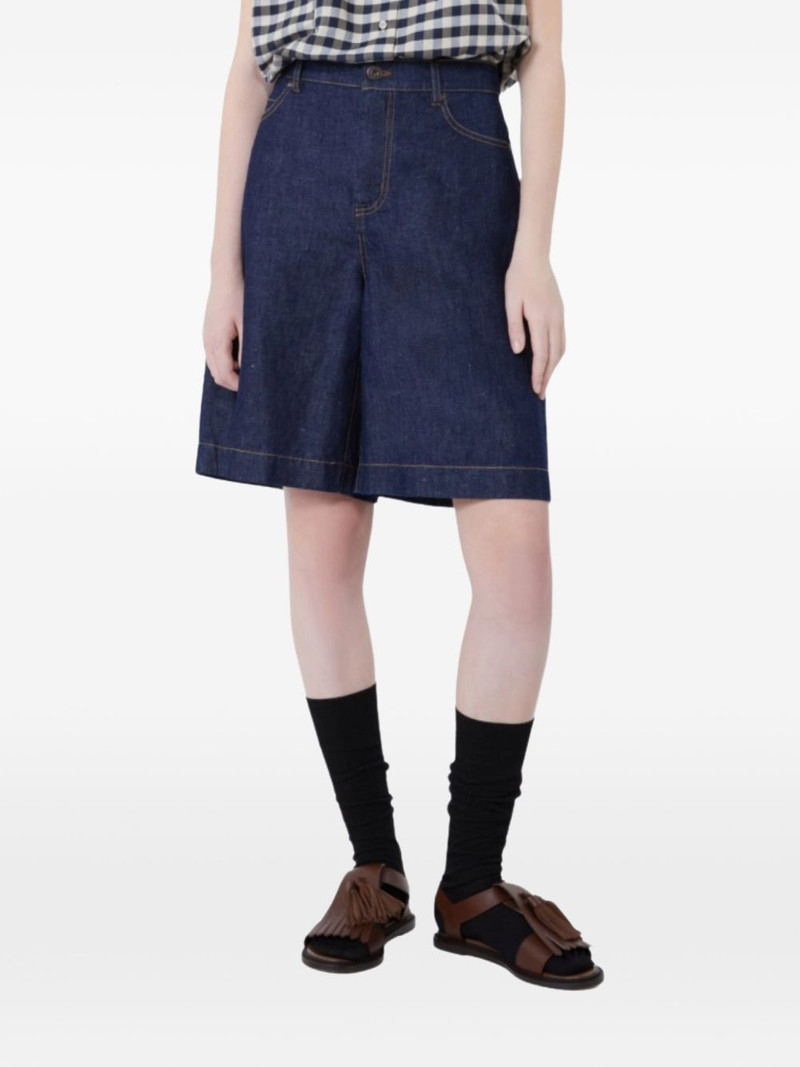 button denim shorts 2