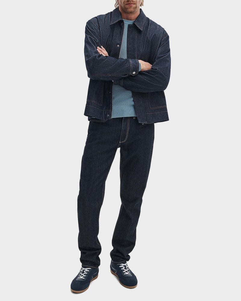 rag & bone Men's Belmont Contrast-Stitch Straight Leg Jeans outlook