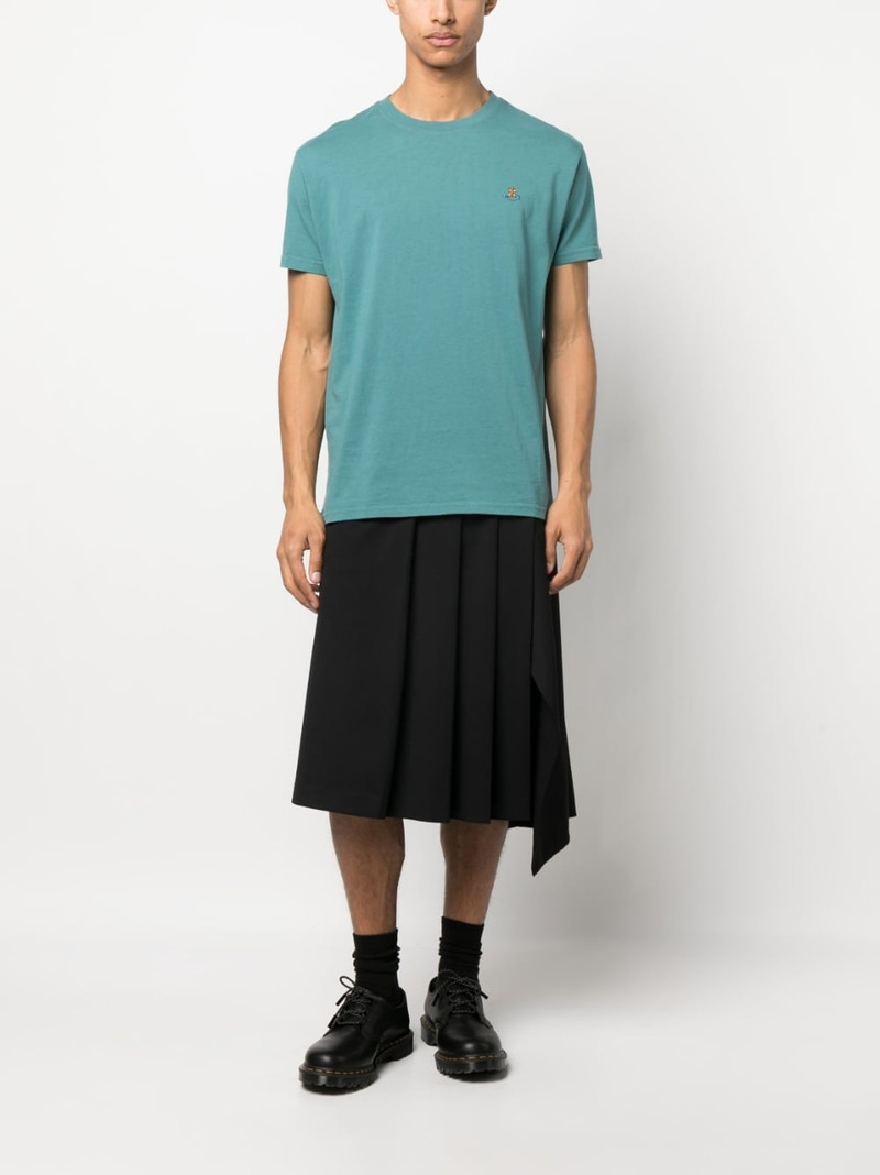Vivienne Westwood Orb-embroidered cotton T-shirt outlook