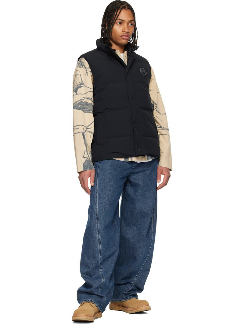 Canada Goose Black 'Black Label' Garson Down Vest outlook