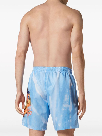 PHILIPP PLEIN Tutti Frutti-print swim shorts outlook
