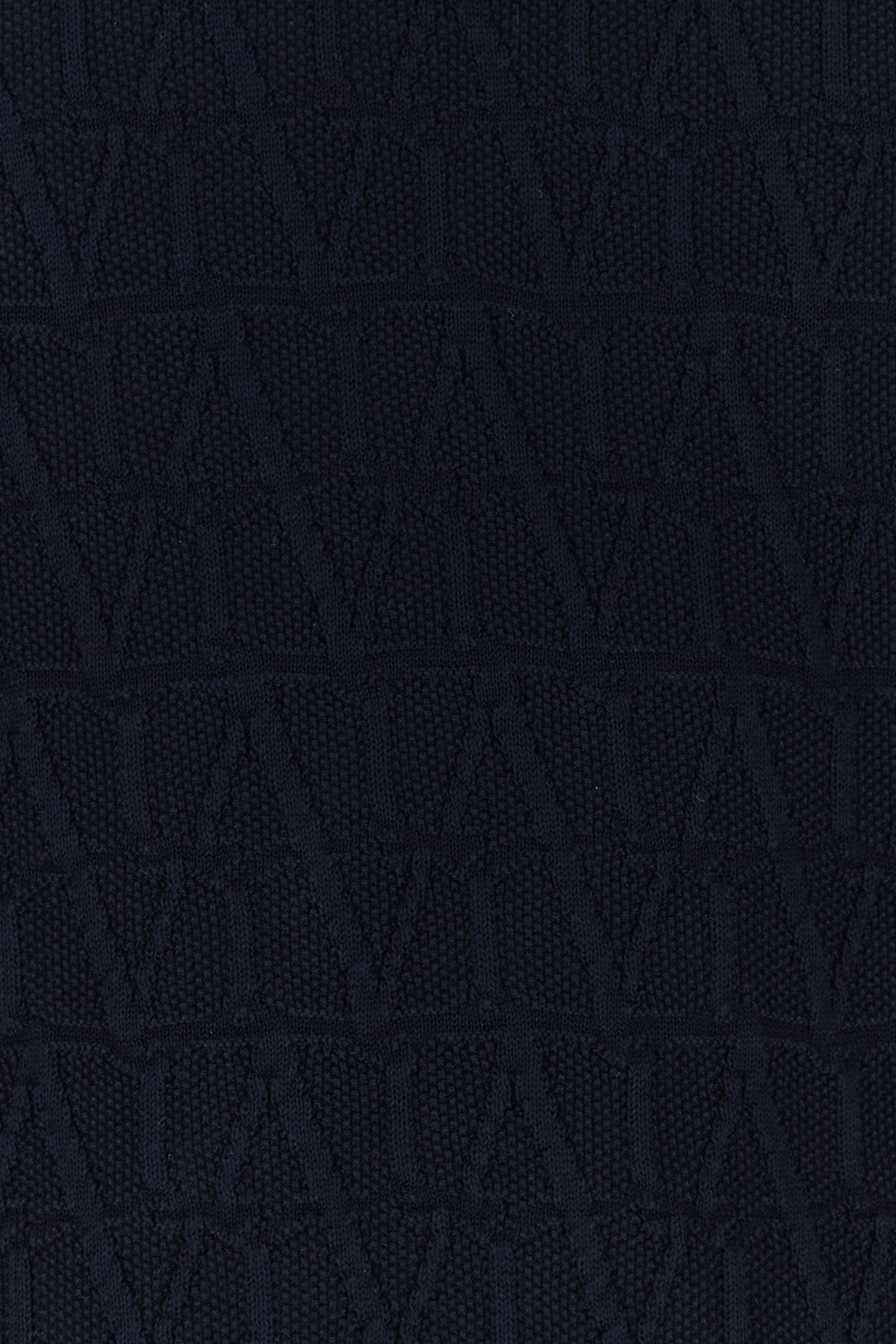 Dark blue cotton sweater - 5