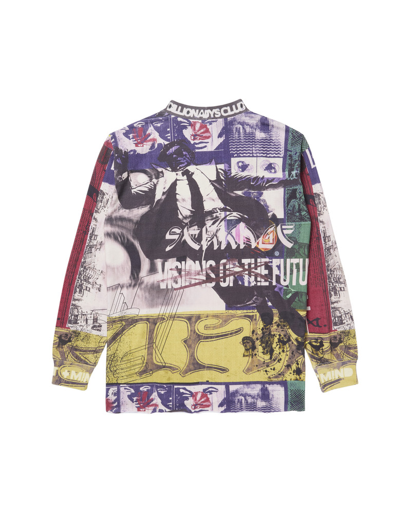 BILLIONAIRE BOYS CLUB MOTTO JERSEY LONG-SLEEVE TEE outlook