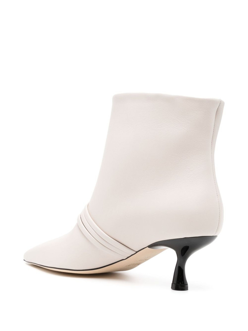 Lionne 45mm leather ankle boots 3
