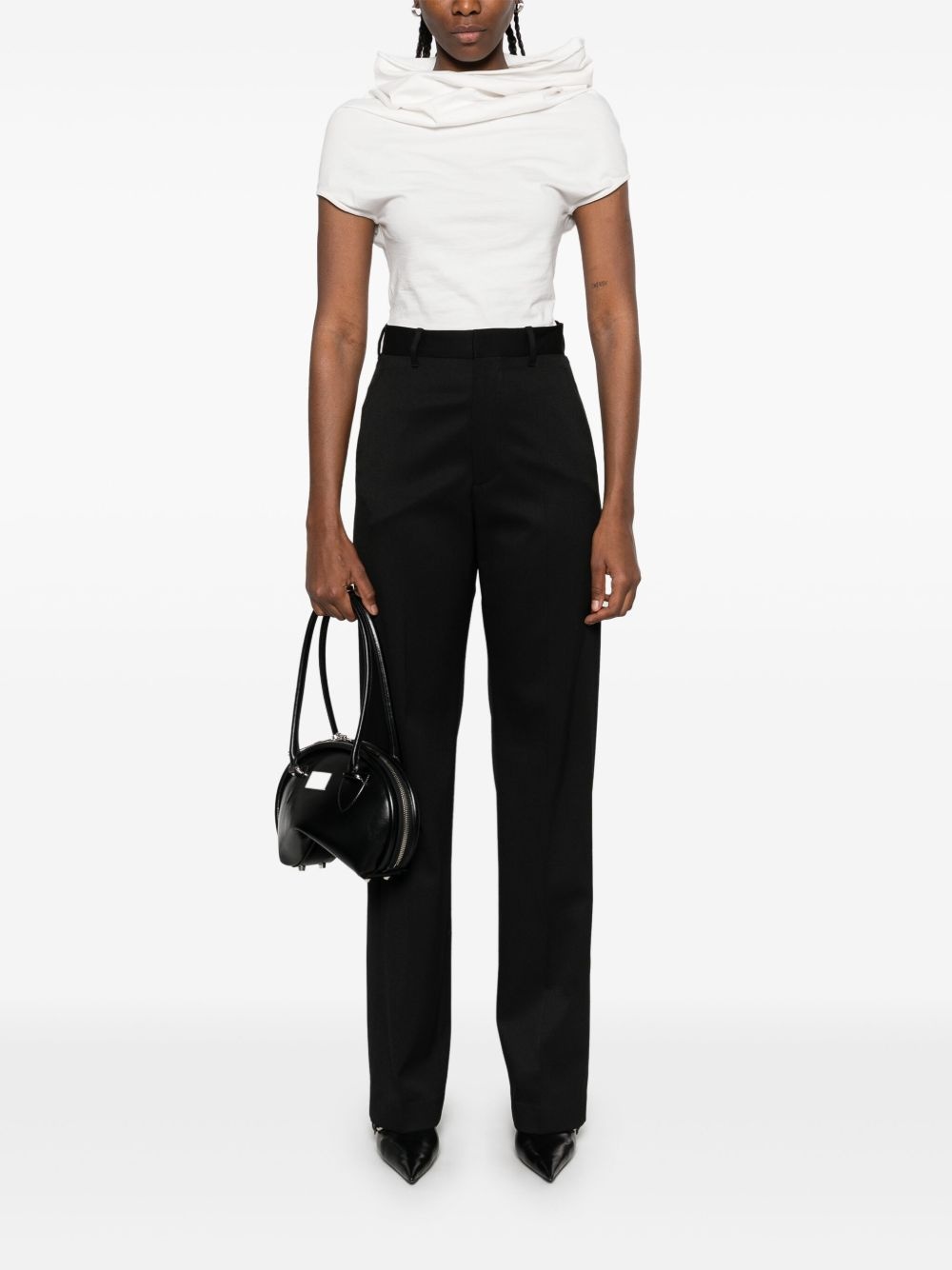 cut-out trousers - 2