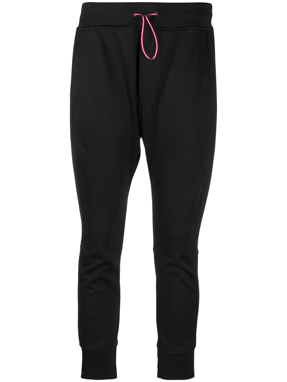 drawstring track pants - 1