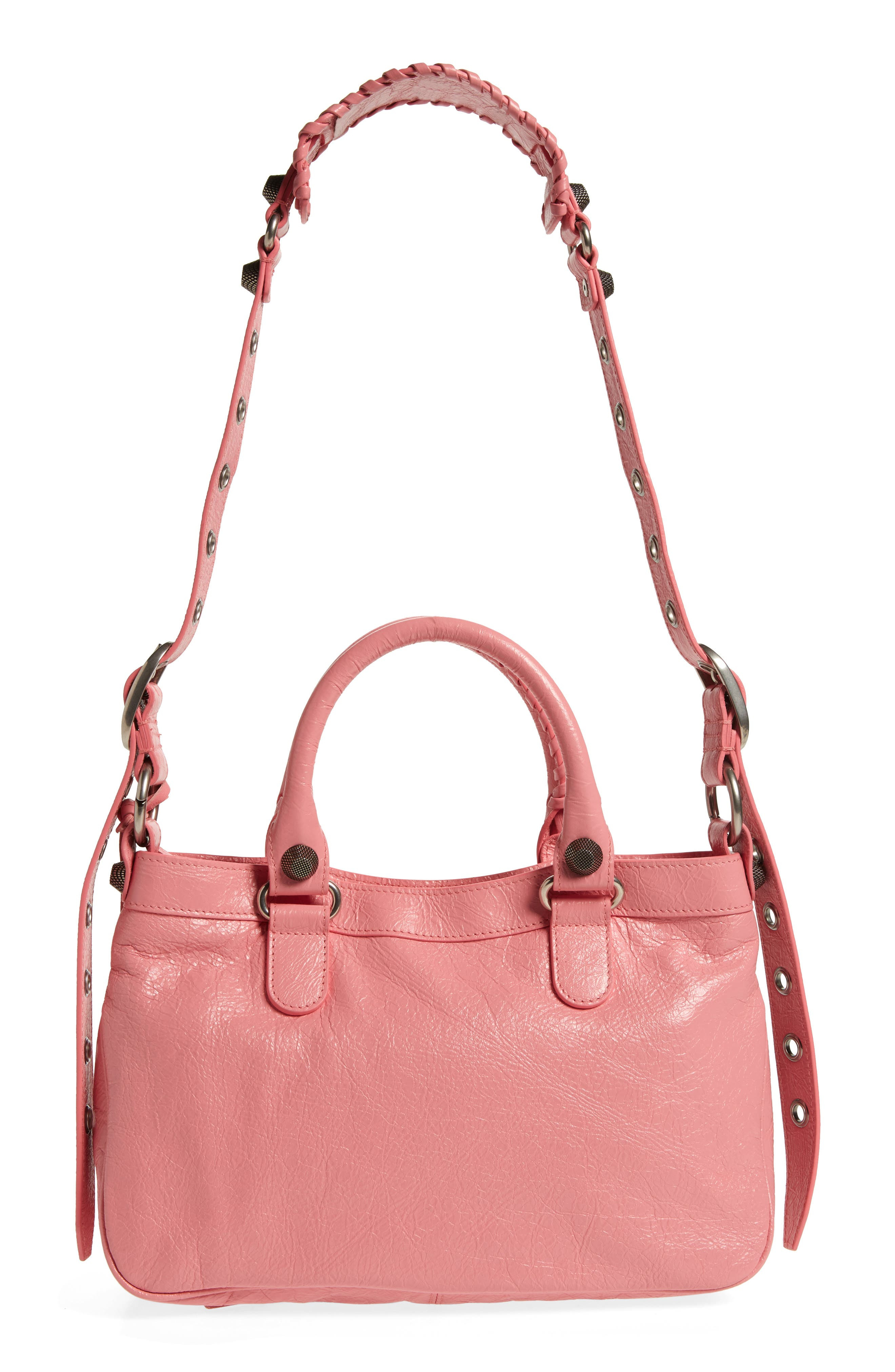Medium Le Cagole Leather Shoulder Bag - 4