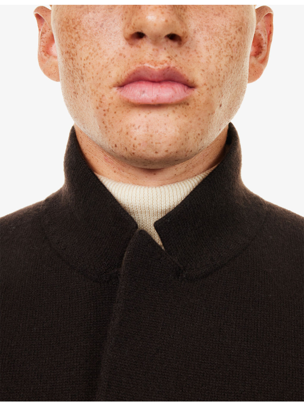 Notch-Lapels Relaxed-Fit Cashmere-Blend Blazer - 5
