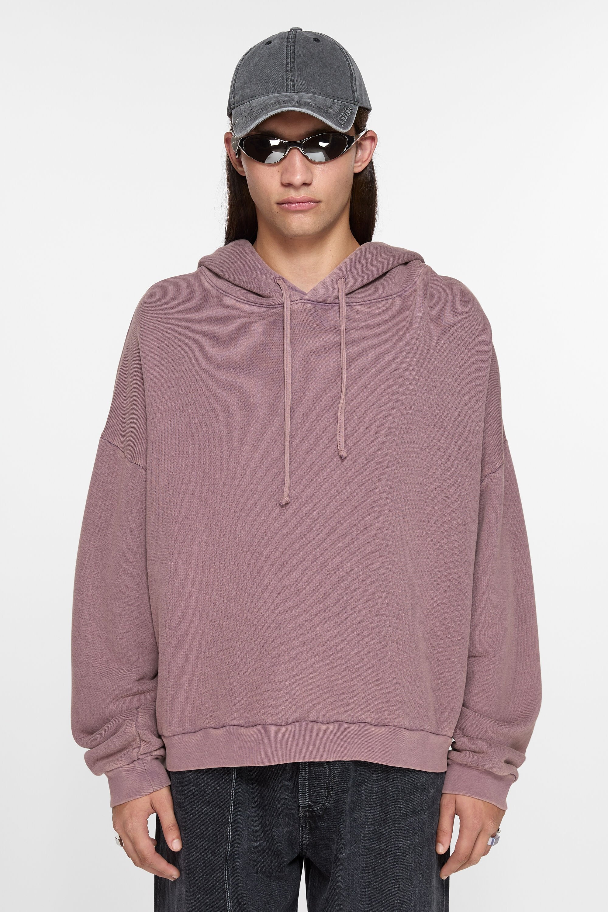 Hooded sweater - Plum purple - 2