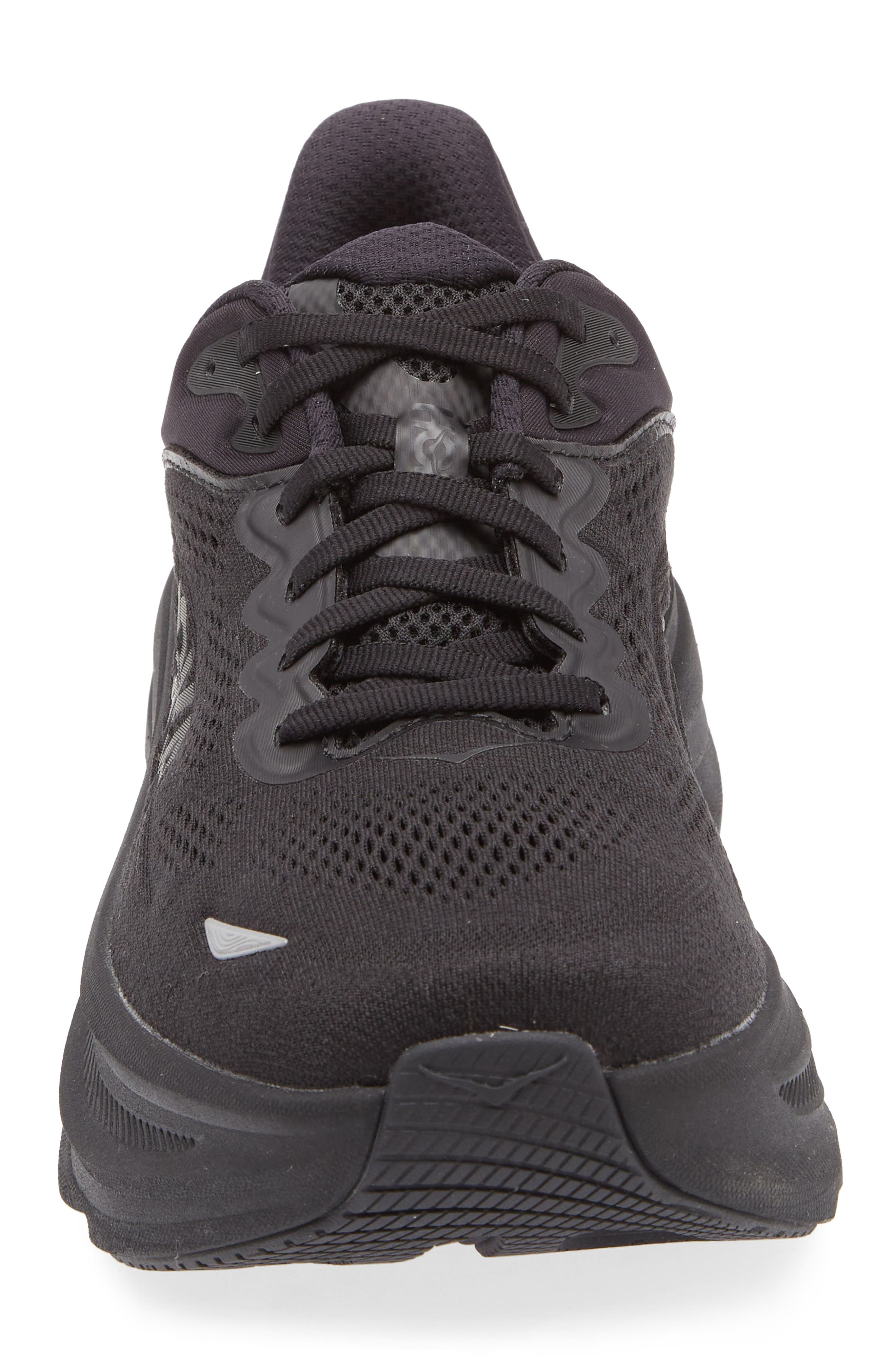 HOKA Bondi 9 Running Shoe in Black /Black at Nordstrom - 4