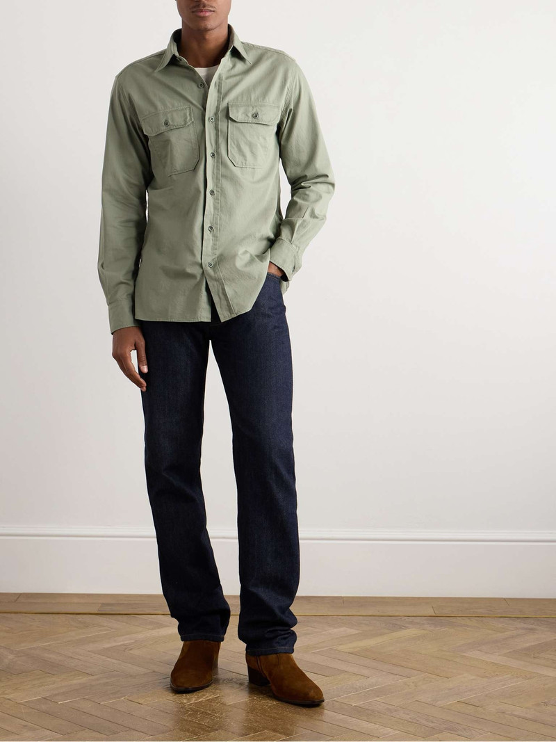 Ralph Lauren Raleigh Brushed Chino Twill Shirt outlook